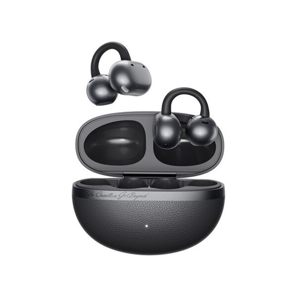 QCY Crossky C50 Grey (CT06) Open Ear Earclip, BT 6.0, IPX5 waterproof, 35h gray